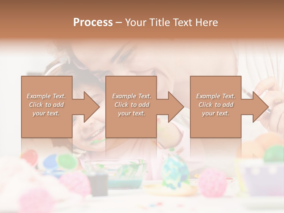 Celebration Craft Togetherness PowerPoint Template