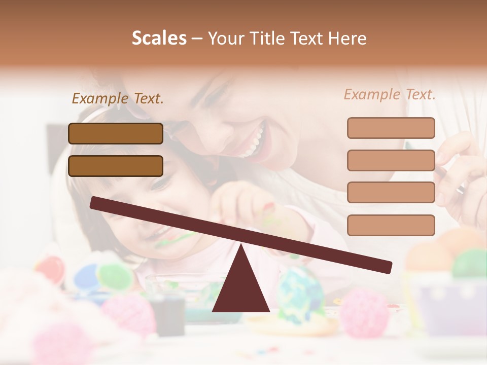 Celebration Craft Togetherness PowerPoint Template