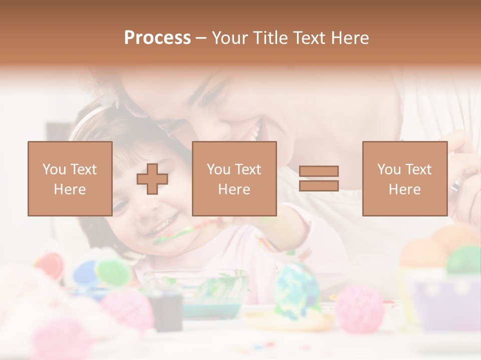 Celebration Craft Togetherness PowerPoint Template