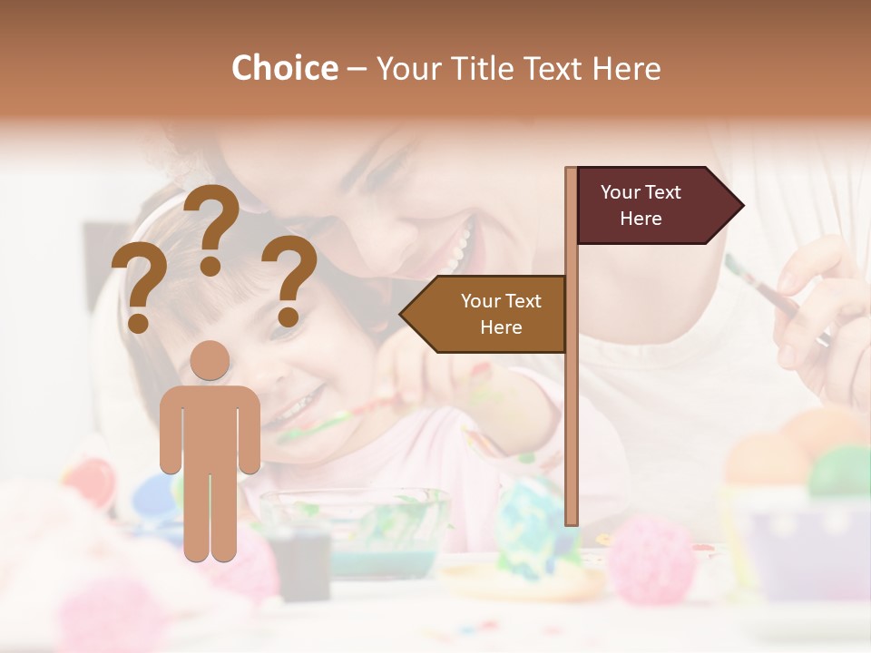 Celebration Craft Togetherness PowerPoint Template