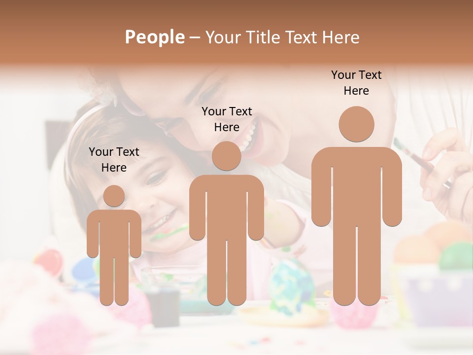 Celebration Craft Togetherness PowerPoint Template