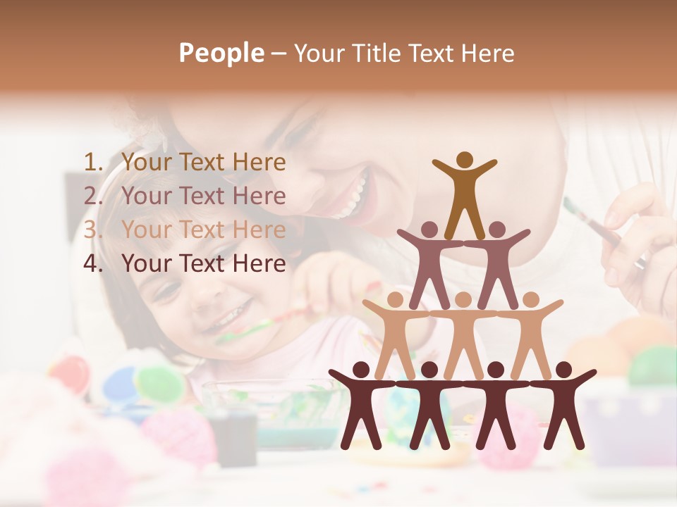 Celebration Craft Togetherness PowerPoint Template