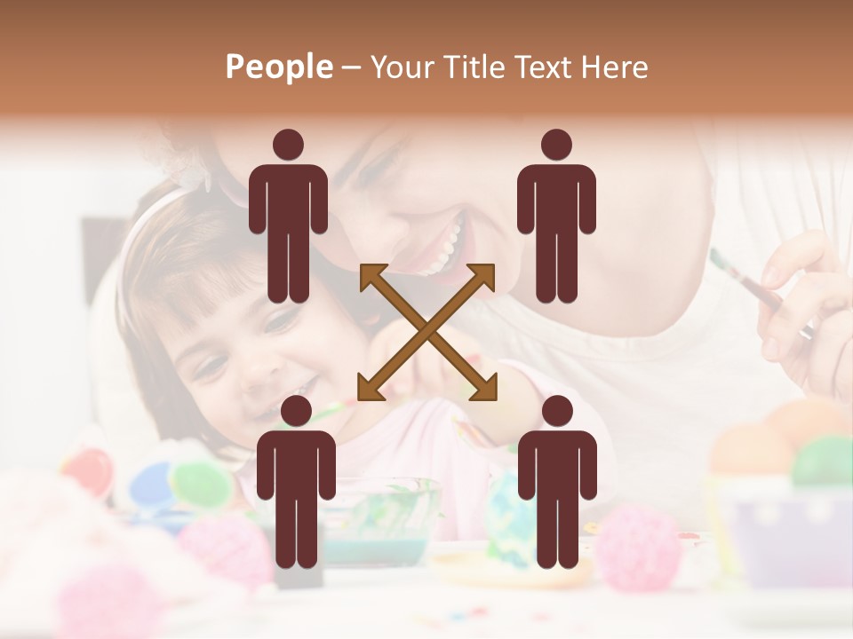 Celebration Craft Togetherness PowerPoint Template