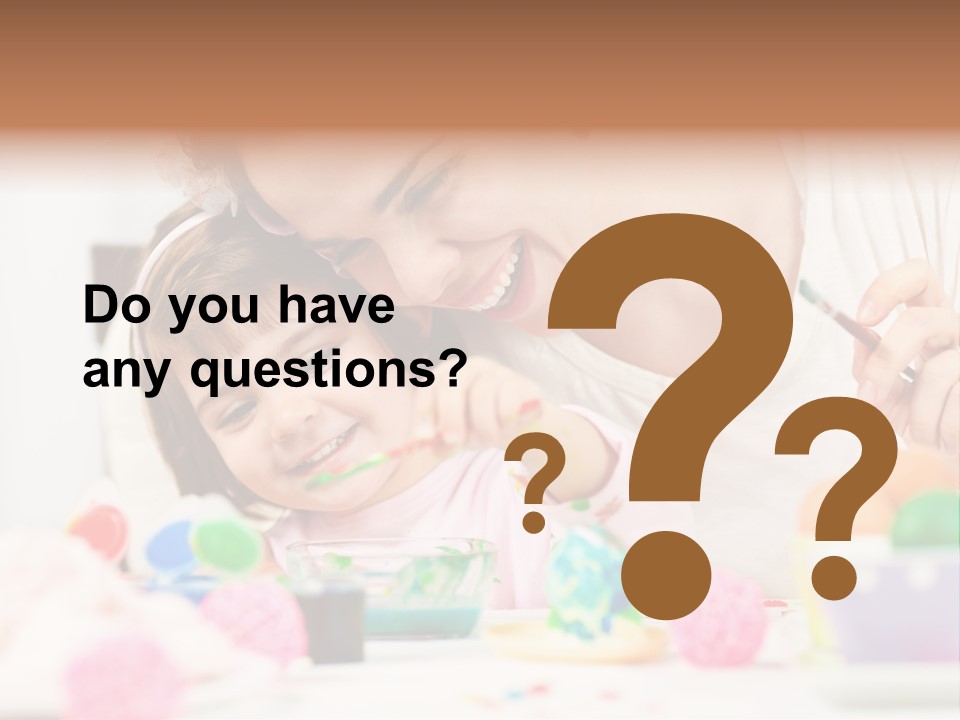 Celebration Craft Togetherness PowerPoint Template