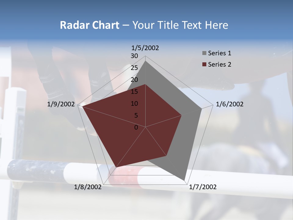 Thorough Bred Equestrian White PowerPoint Template