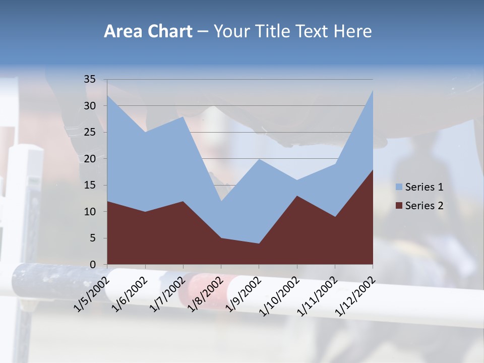 Thorough Bred Equestrian White PowerPoint Template