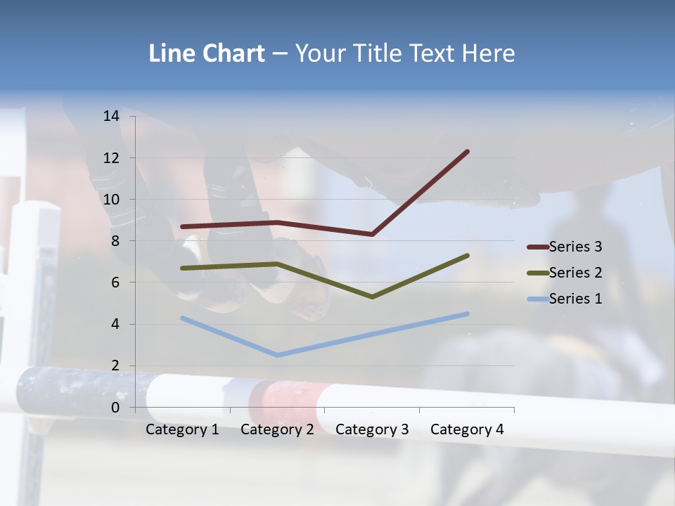 Thorough Bred Equestrian White PowerPoint Template