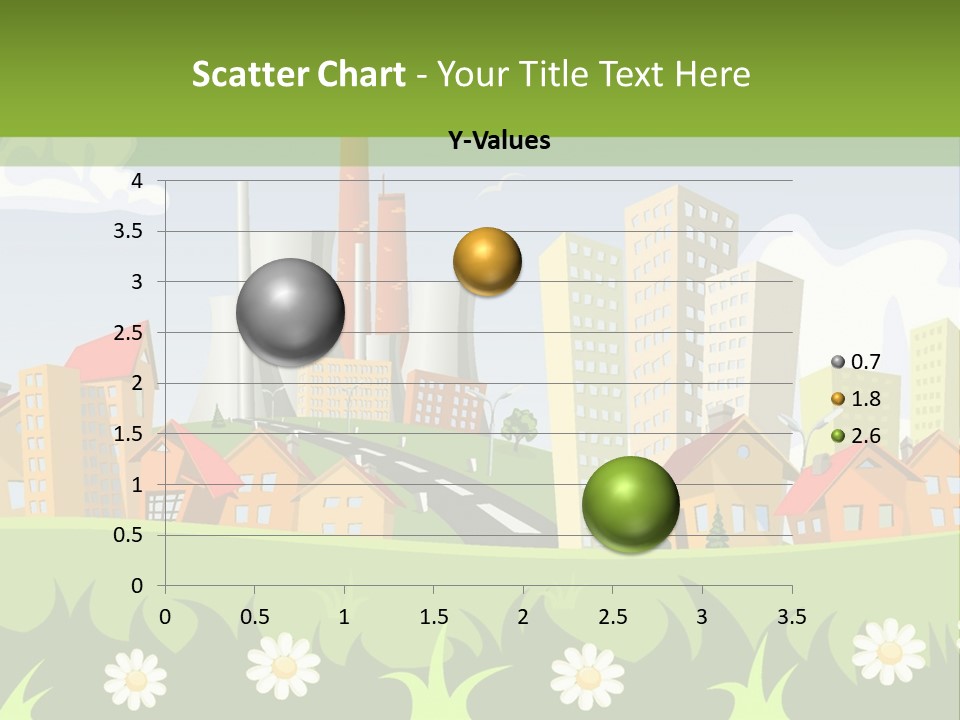 Street City House PowerPoint Template