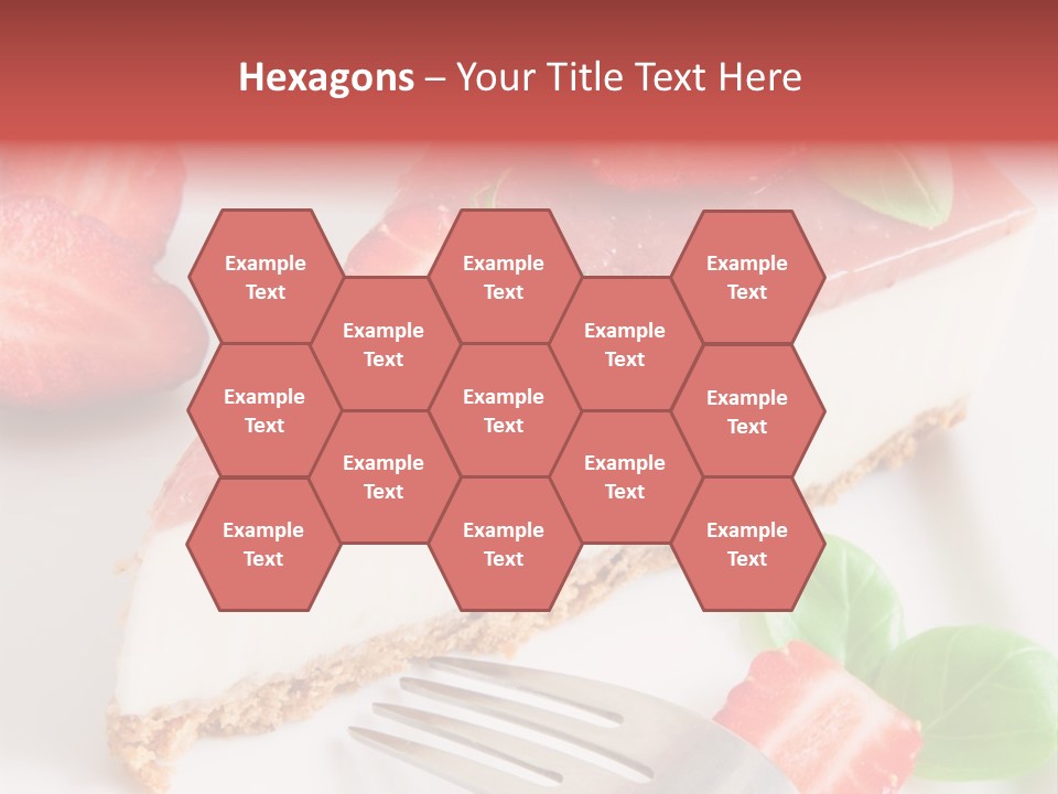 Gelatin Cream Cheese Dairy PowerPoint Template