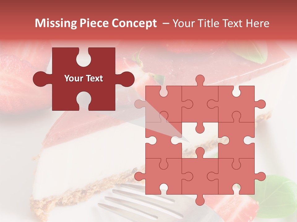 Gelatin Cream Cheese Dairy PowerPoint Template