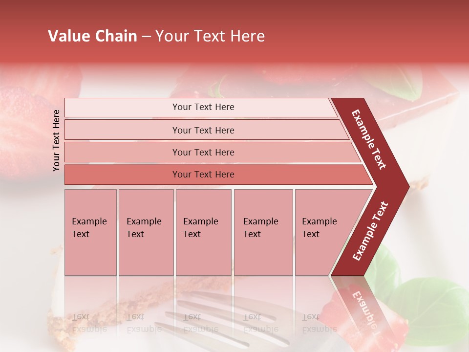 Gelatin Cream Cheese Dairy PowerPoint Template