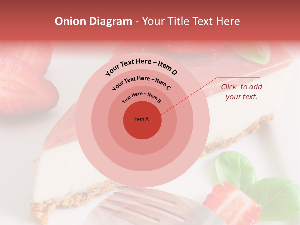 Gelatin Cream Cheese Dairy PowerPoint Template
