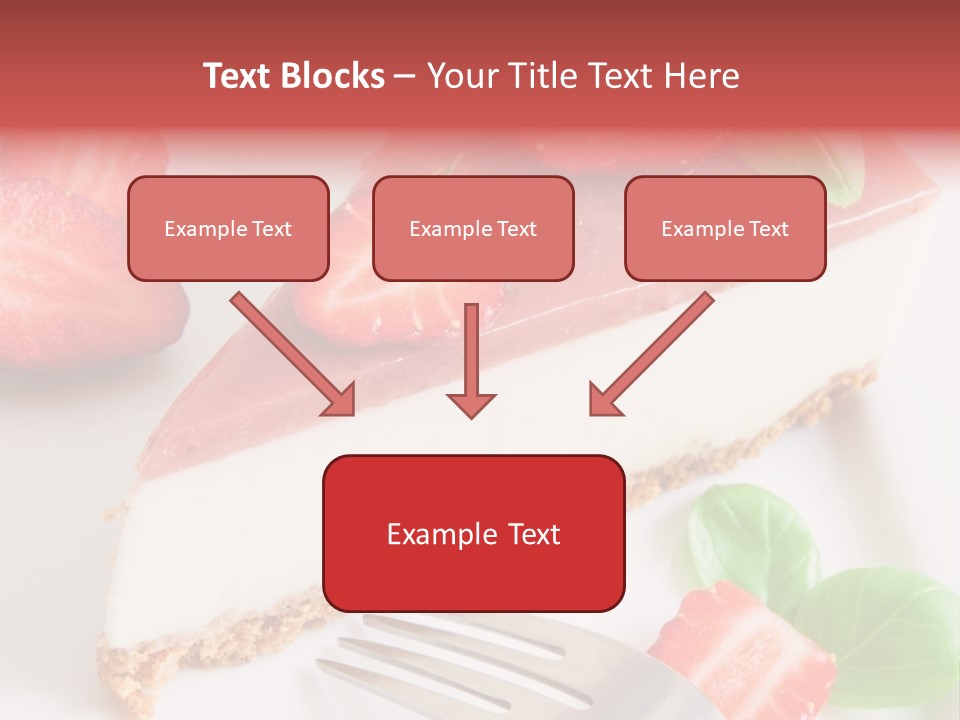 Gelatin Cream Cheese Dairy PowerPoint Template