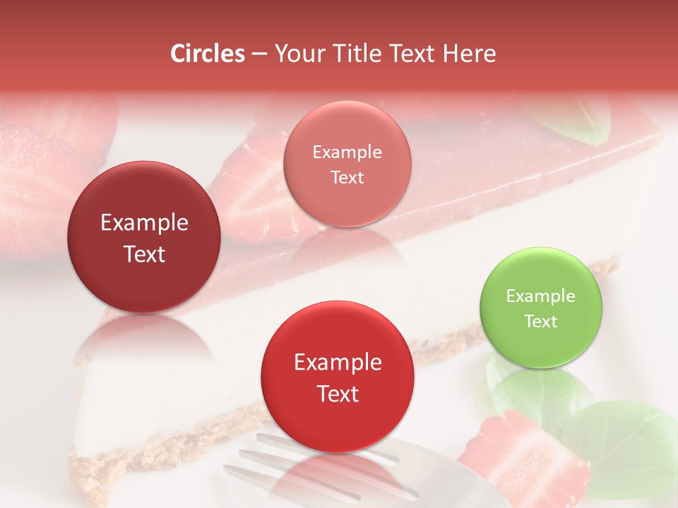 Gelatin Cream Cheese Dairy PowerPoint Template