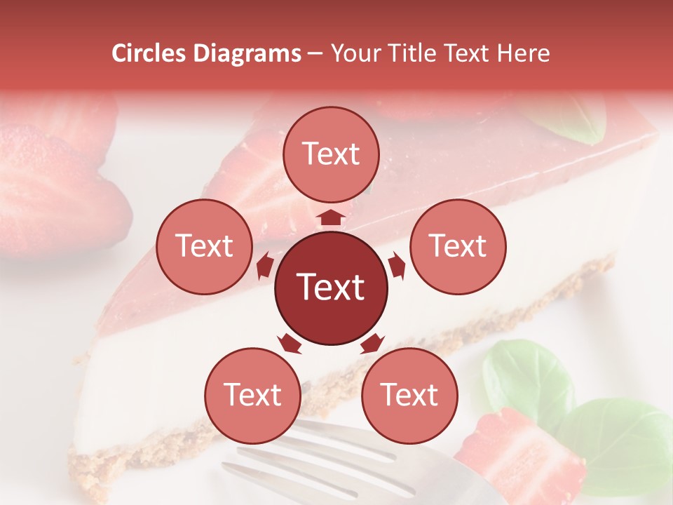 Gelatin Cream Cheese Dairy PowerPoint Template