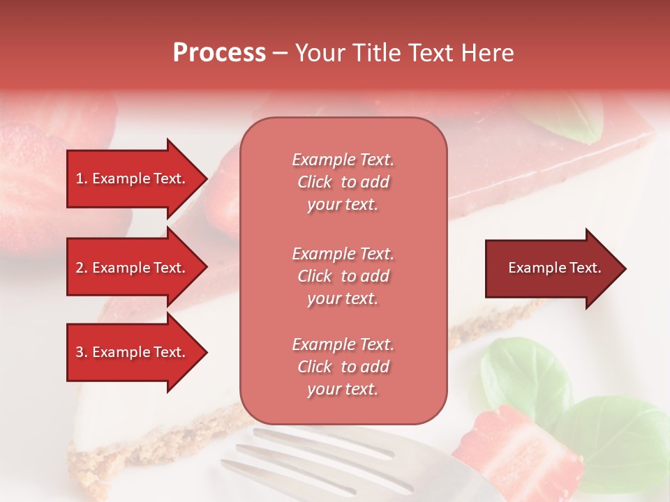 Gelatin Cream Cheese Dairy PowerPoint Template