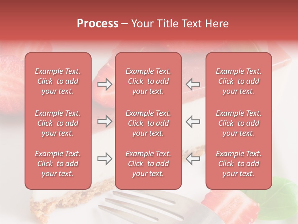 Gelatin Cream Cheese Dairy PowerPoint Template