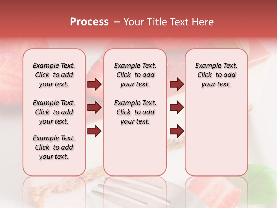 Gelatin Cream Cheese Dairy PowerPoint Template