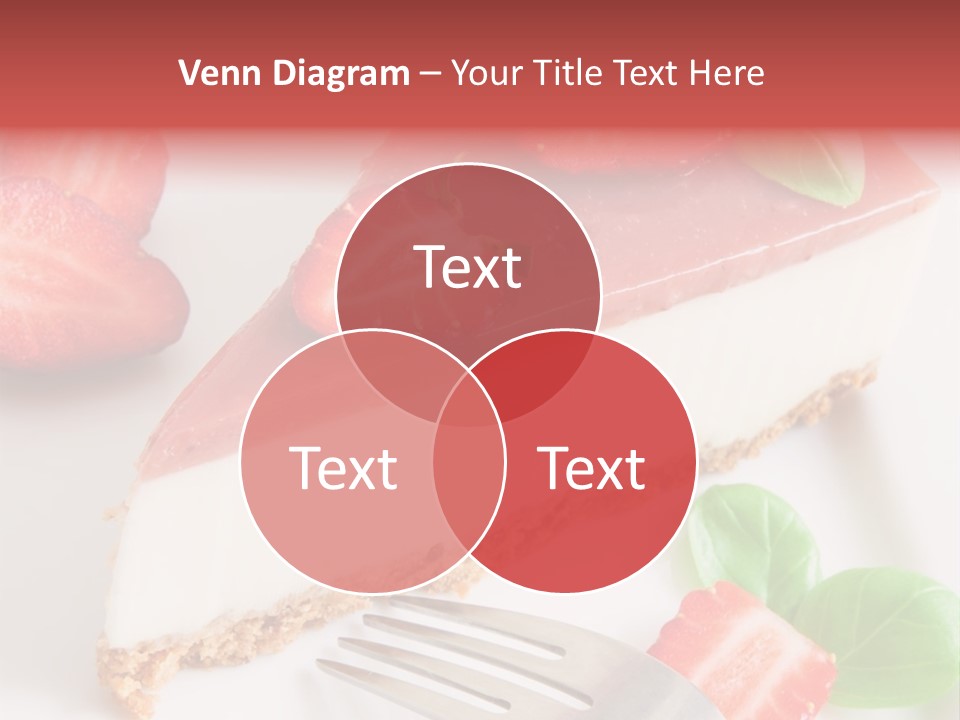 Gelatin Cream Cheese Dairy PowerPoint Template