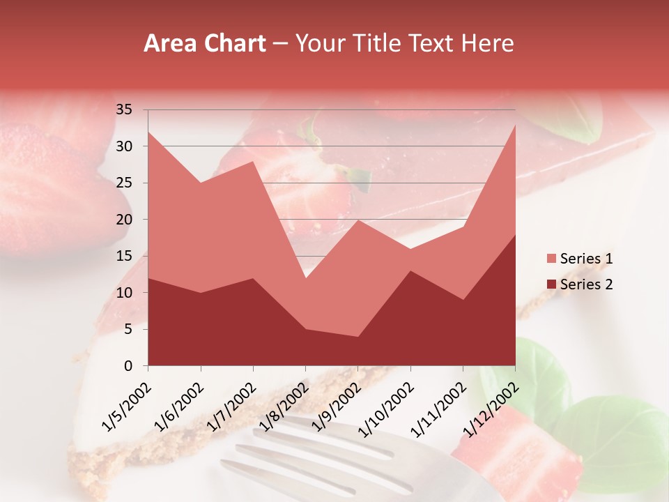 Gelatin Cream Cheese Dairy PowerPoint Template