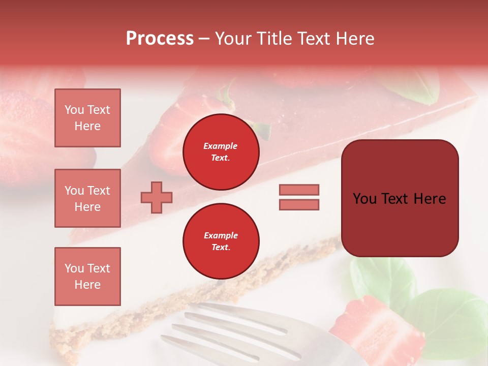 Gelatin Cream Cheese Dairy PowerPoint Template