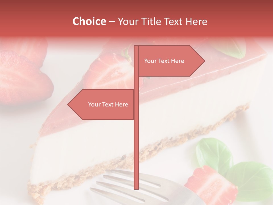 Gelatin Cream Cheese Dairy PowerPoint Template