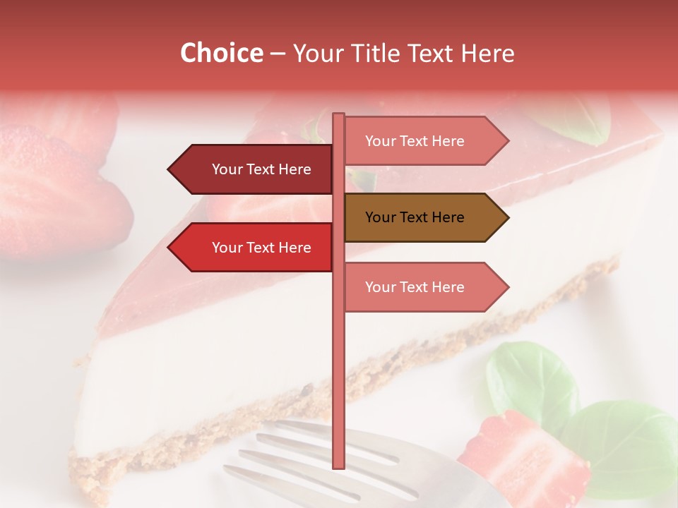 Gelatin Cream Cheese Dairy PowerPoint Template