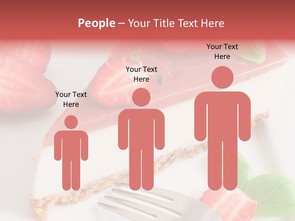 Gelatin Cream Cheese Dairy PowerPoint Template