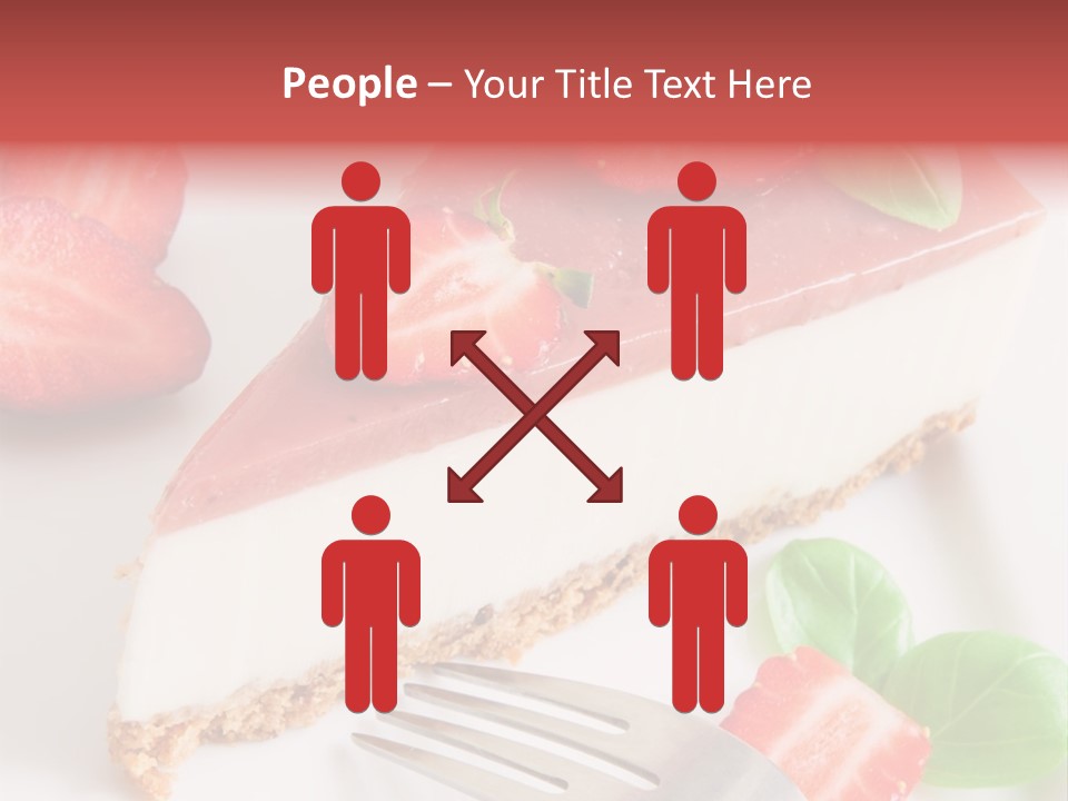 Gelatin Cream Cheese Dairy PowerPoint Template