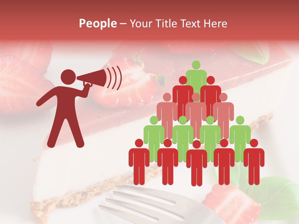 Gelatin Cream Cheese Dairy PowerPoint Template