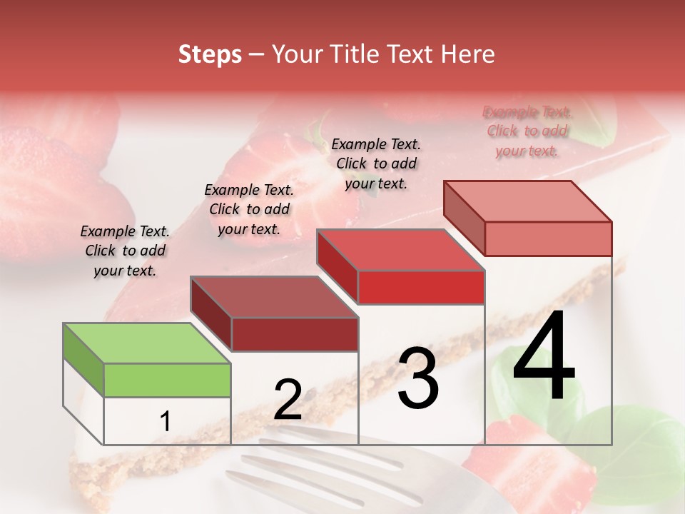 Gelatin Cream Cheese Dairy PowerPoint Template