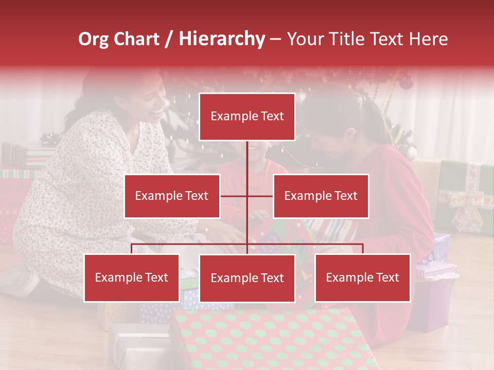 Girl Excitement Indoors PowerPoint Template