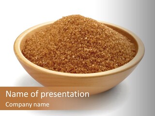 Sweetener Background Cooking PowerPoint Template