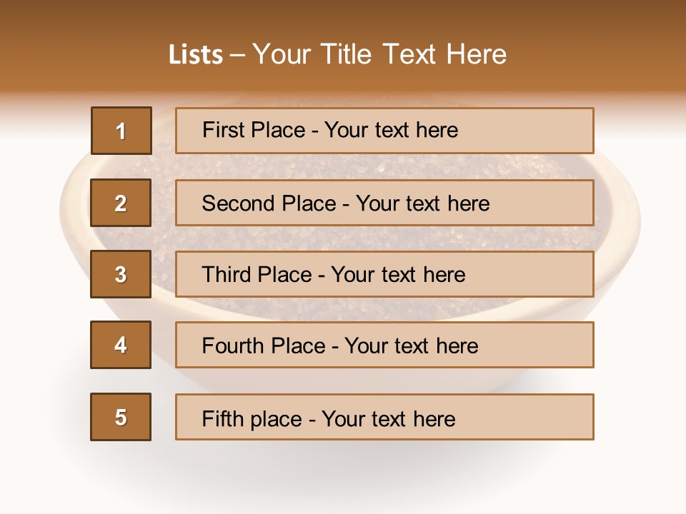 Sweetener Background Cooking PowerPoint Template