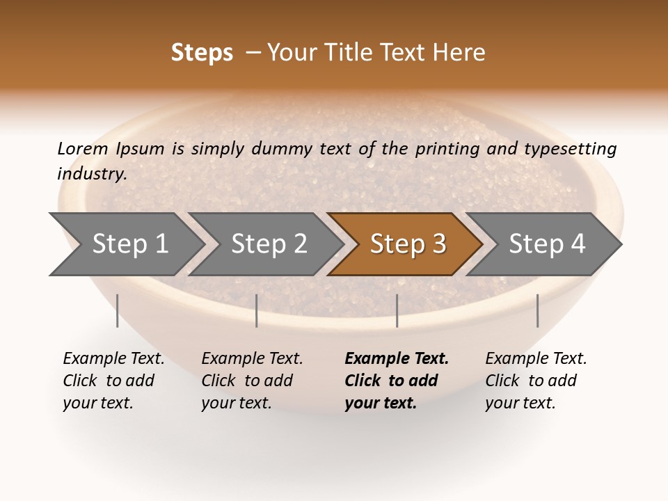 Sweetener Background Cooking PowerPoint Template