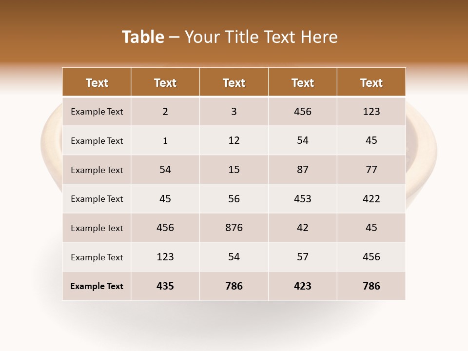 Sweetener Background Cooking PowerPoint Template