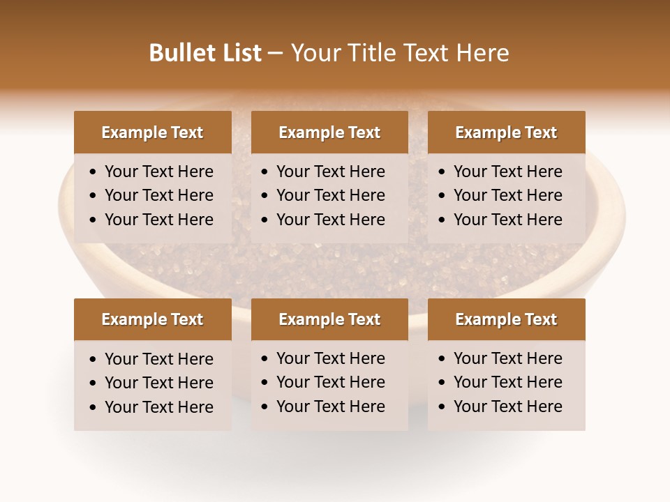 Sweetener Background Cooking PowerPoint Template