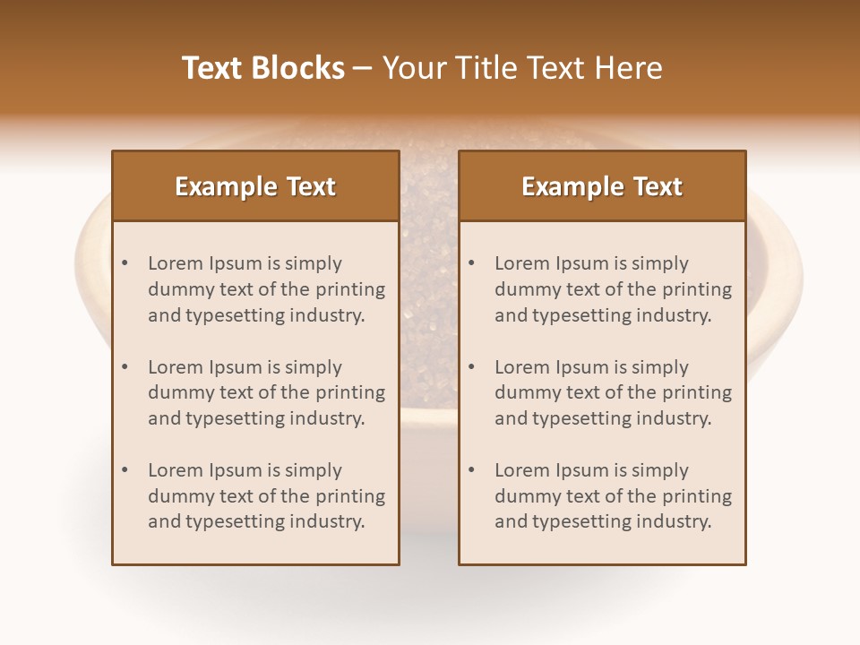 Sweetener Background Cooking PowerPoint Template