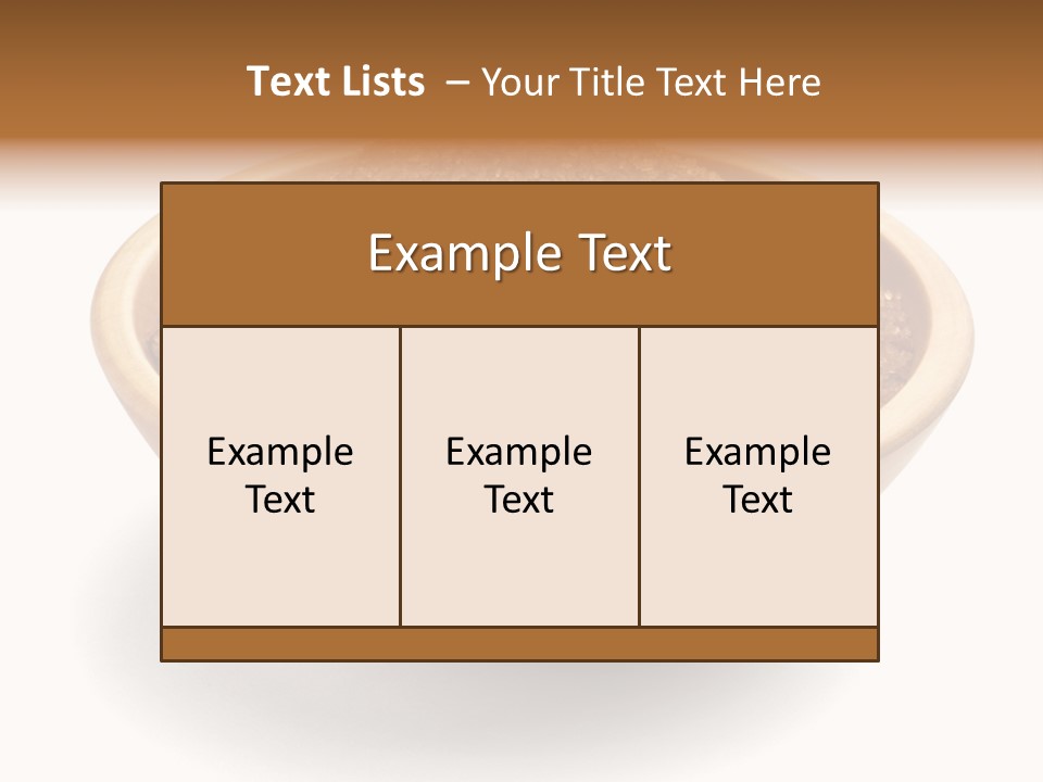 Sweetener Background Cooking PowerPoint Template