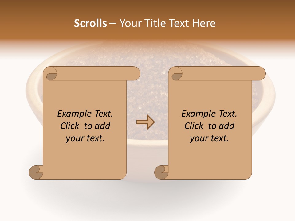 Sweetener Background Cooking PowerPoint Template