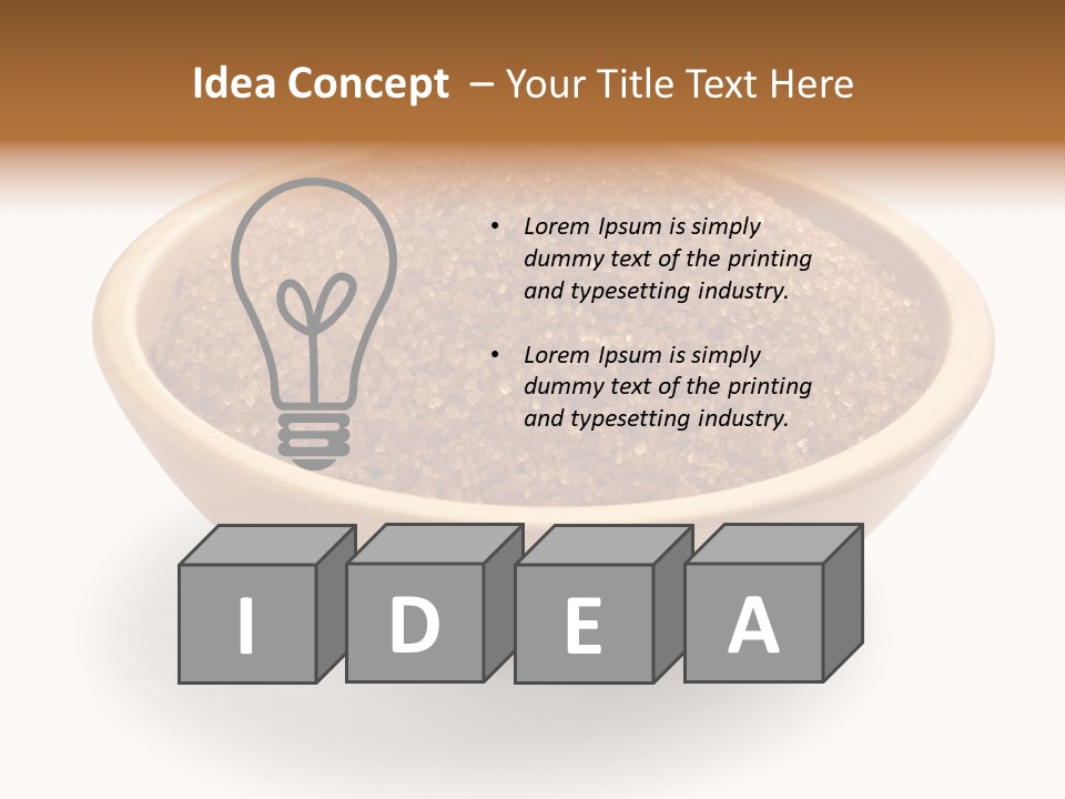 Sweetener Background Cooking PowerPoint Template