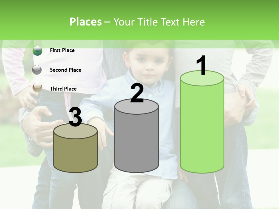 Happiness Sons Outside PowerPoint Template