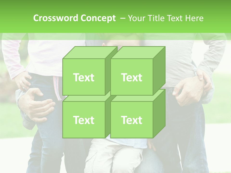 Happiness Sons Outside PowerPoint Template