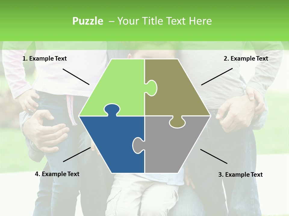 Happiness Sons Outside PowerPoint Template