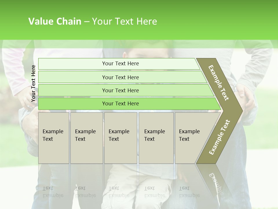 Happiness Sons Outside PowerPoint Template
