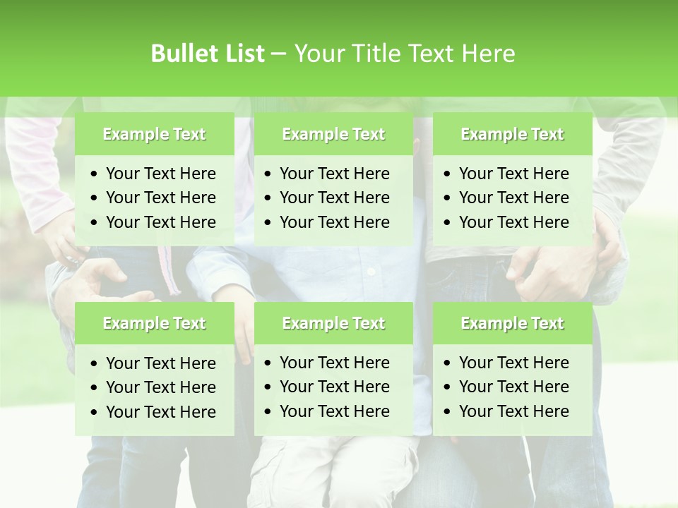 Happiness Sons Outside PowerPoint Template