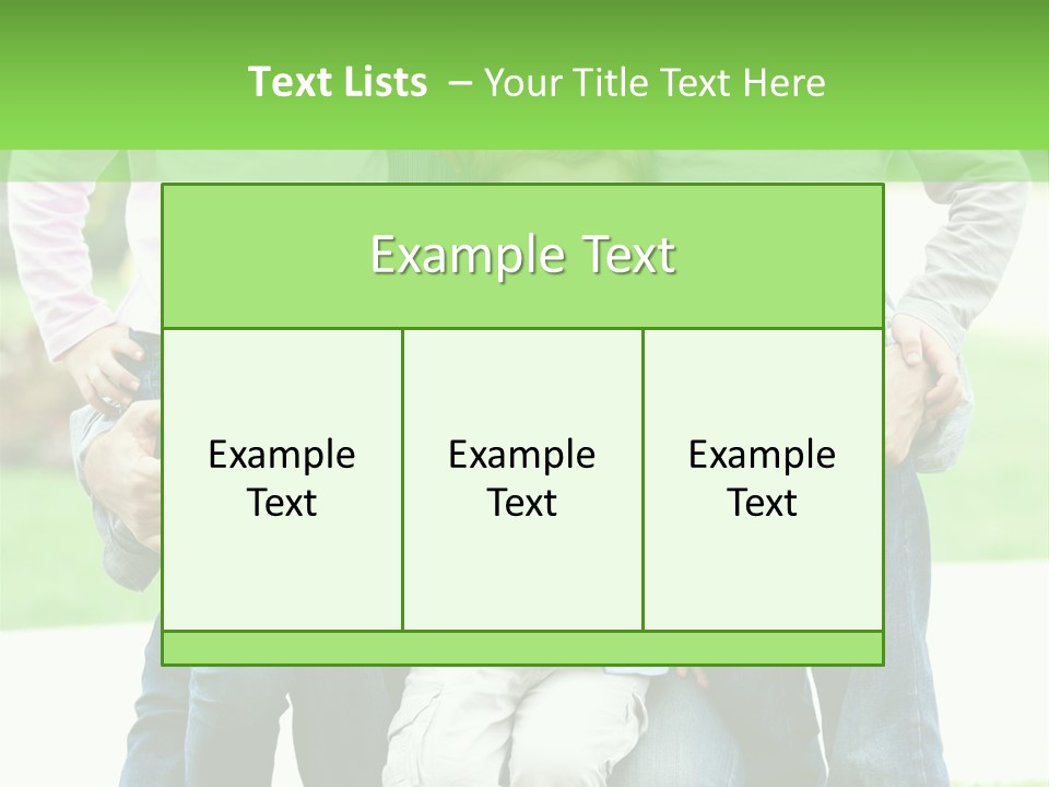 Happiness Sons Outside PowerPoint Template