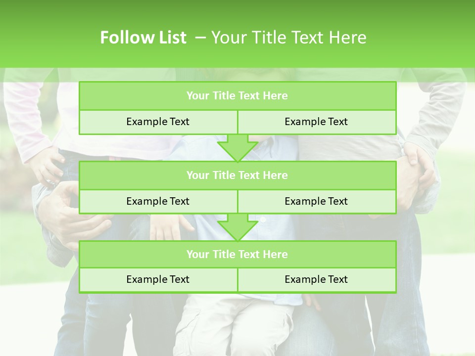 Happiness Sons Outside PowerPoint Template