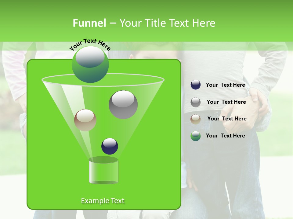 Happiness Sons Outside PowerPoint Template