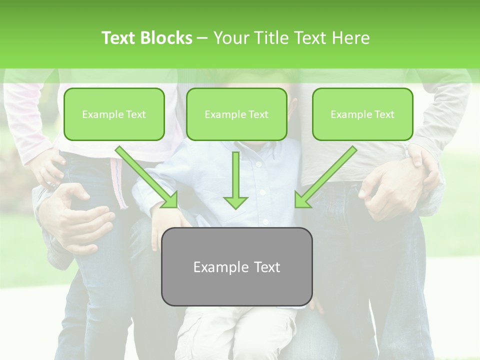 Happiness Sons Outside PowerPoint Template